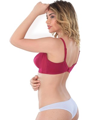 Liyuza Bordo Mı Emay 171 B Basic Toparlayıcı Sütyen