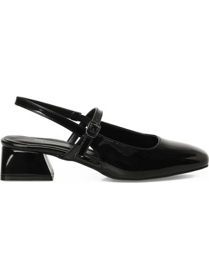 Butigo Mary 6fx Siyah Kadın Topuklu Ayakkabı