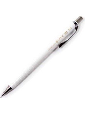 Pentel Orenz Uç Korumalı Teknik Çizim ve Yazı Için Mekanik Kurşun Kalem, 0.2 Mm, Beyaz
