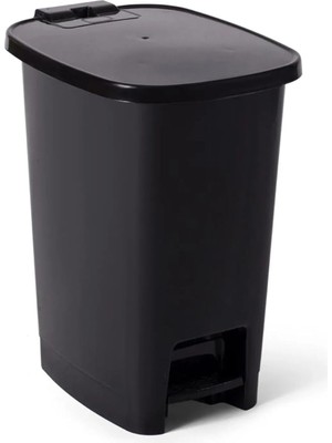 Miss Collection Lüx Serisi Pedallı 25 Litre Çöp Kovası Siyah
