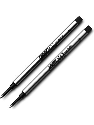 Lamy M63 Siyah Roller Kalem Yedeği 2'li Set
