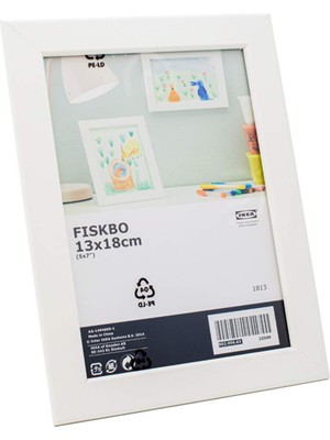 Fıskbo Çerçeve, Beyaz 13X18 cm