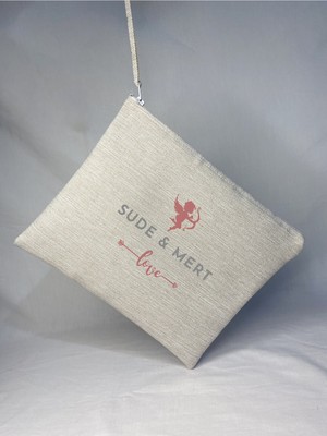 Özgürce Kişiye Özel Sevgililer Günü Hediye Makyaj ve El Çantası