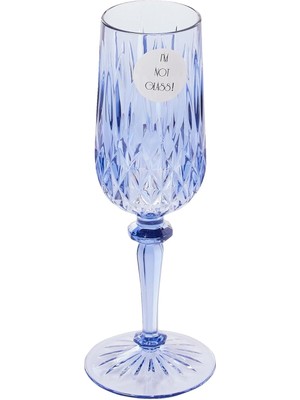 Jumbo Alesta Mavi Akrilik Kadeh Klasik