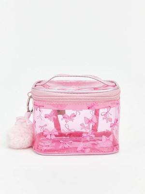 LC Waikiki Fiyonk Detaylı Kız Çocuk Makyaj Çantası  (S6)