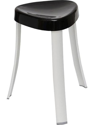 Banyo Taburesi Alu. Siyah M-KV16-06