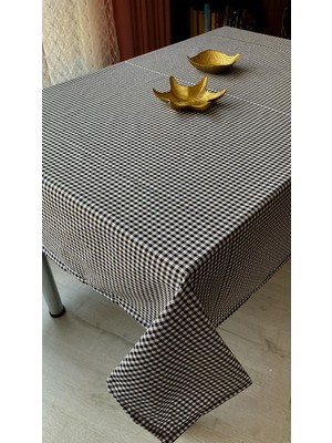 Defnelam Piknik Örtüsü Sofra Bezi 170X170 cm (Gri)