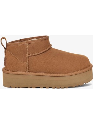Ugg W Classic Deri Mini Bot Kadın Bot 1135092