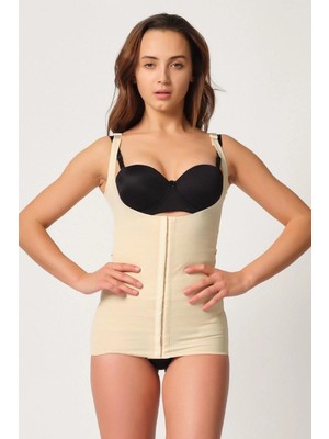 Liyuza Ten Mı Emay 2916 Karyoka Destekli Agraflı Atlet Korse