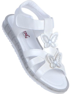 Şiringenç Şirin Genç Şg3 Beyaz Kız Çocuk Sandalet