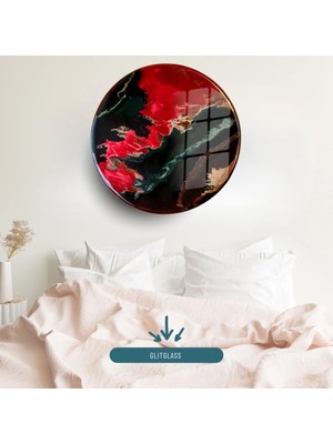 Glitglass Cam Tablo Dekorasyona Derinlik Katan