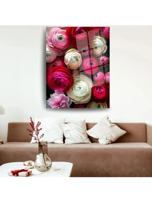 Glitglass M Tablo – Çiçeklerin Zarafeti