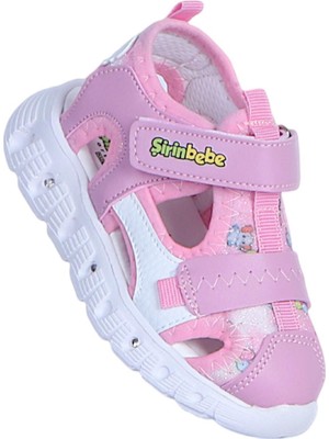 Şiringenç Şirin Genç ŞG10 Pembe Işıklı Kız Çocuk Sandalet