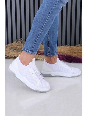 Sauron Erkek Spor Ayakkabı Örme Triko Nefes Alabilen Sneakers Pusped Tabanlı