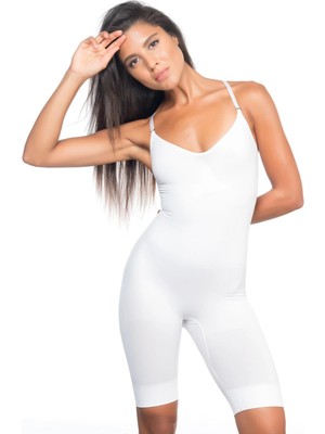 Liyuza Beyaz Mı Emay 2011 Paçalı Boy Korse