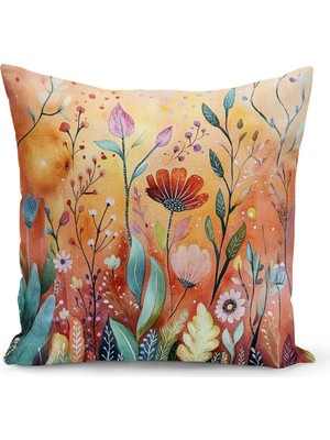 Bertille Home Ilkbahar Serisi Çift Tarafı Dijital Baskılı Kırlent Kılıfı (Spring Easter Paskalya)