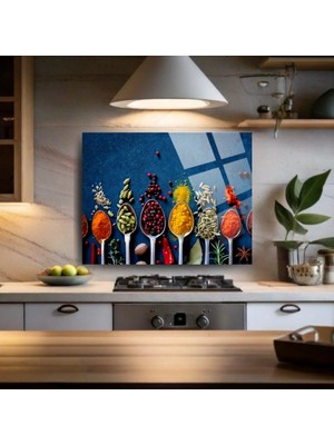 Glitglass Mutfak Cam Tablo - Modern ve Ilgi Çekici Tasarım