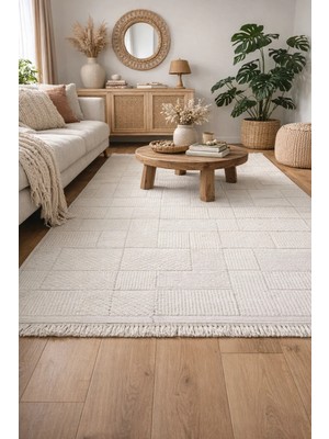 Zeta Halı Tera Yumuşak Dokulu Modern Halı