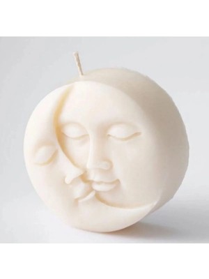 Bernami Pinterest Güneş-Ay Yüz Doğal Kokulu Mum