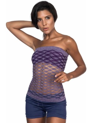 Liyuza Mor Mı Emay 5034 Fantazi Büstiyer Atlet Korse