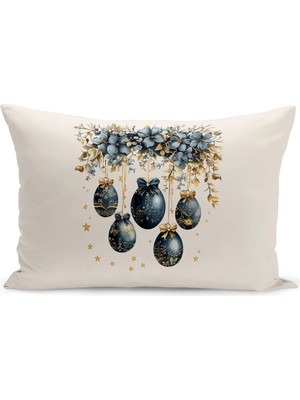 Bertille Home Ilkbahar Serisi Çift Tarafı Dijital Baskılı Kırlent Kılıfı (Spring Easter Paskalya)