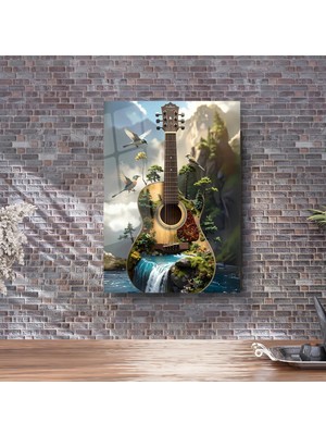 Glitglass Cam Tablo Dekoratif