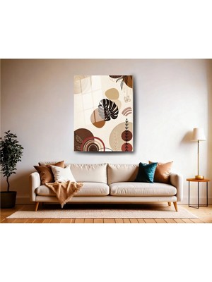 Glitglass Modern ve Şık Dekoratif Cam Tablo - 4mm Temperli Cam