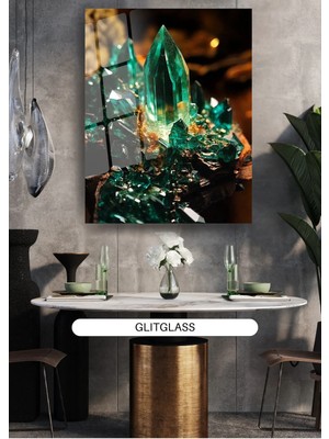 Glitglass Cam Tablo – Kristallerin Derin Işı