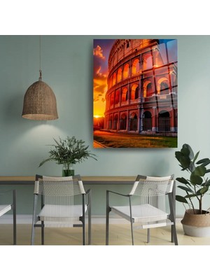 Glitglass Cam Tablo – Colosseum’un Işıltısı