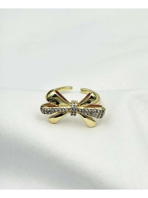 SY Aksesuar Çelik Gold Yüzük(Ayarlanabilir)