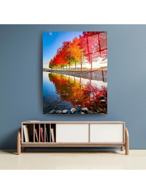 Glitglass Cam Tablo – Sonbaharın Büyüleyici Renkleri