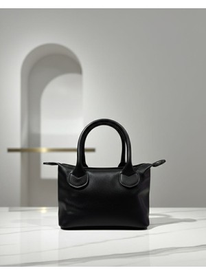 Han Çanta Siyah Mini El ve Omuz Çantası