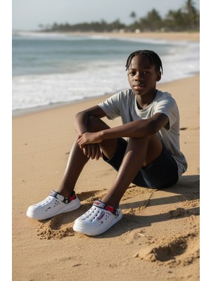 Pearnight Calx Lüks Eva Plaj Havuz Sokak Banyo Kaydırmaz Erkek  Terliği