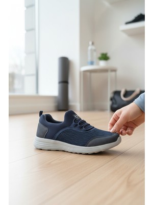 Enoch Kadın Esnek Tabanlı Günlük Spor Ayakkabı Slip-On Yürüyüş Sneaker