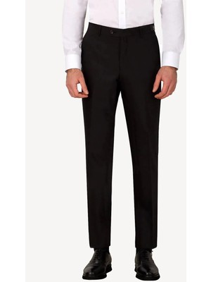 bilqasmi Erkek Klasik Kesim Kumaş Pantolon Düz Paça Ofis ve Günlük
