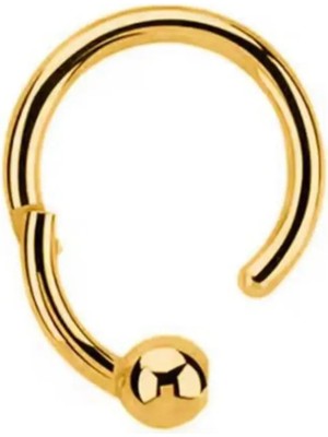 Blisse Piercing Unisex Cerrahi Çelik Sabit Toplu Kilitli Tragus Helix Kıkırdak Piercing