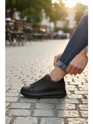 Enoch Kadın Yüksek Tabanlı Ortopedik Sneaker Yürüyüş Ayakkabısı