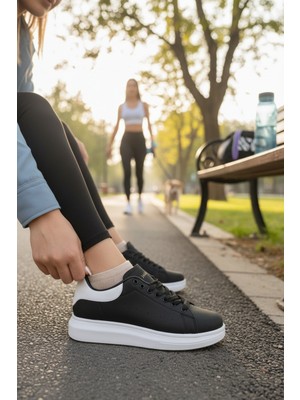 Enoch Kadın Platform Tabanlı Sneaker Günlük Rahat Spor Ayakkabı
