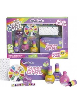 Özgürce Super Gırl Complete Naıl Art Kıt 44060, Sağlıklı ve Enerjik Kalmanıza Destek Olur