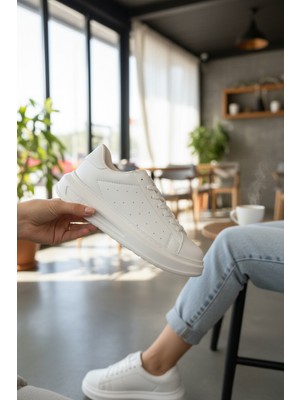 Enoch Kadın Yüksek Tabanlı Ortopedik Sneaker Yürüyüş Ayakkabısı