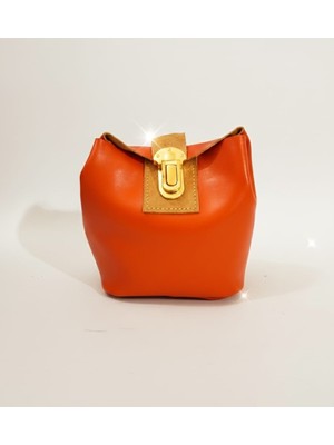 Özgürce El Yapımı Hakiki Deri Seyahat ve Makyaj Çantası, 21X28X13 cm