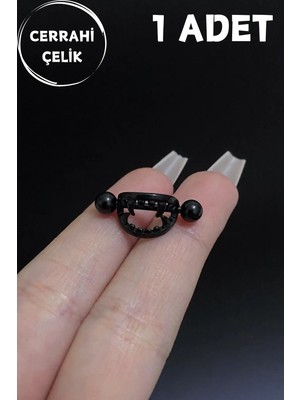 Blisse Piercing Kadın Canavar Figürlü Meme Ucu Nipple Piercing