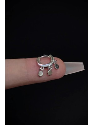 Blisse Piercing Kadın Pul Sallantılı Tragus Helix Kıkırdak Çelik Piercing