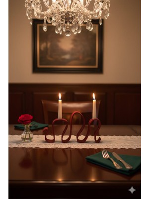 Rivon Desing Wave Dalga Şamdan