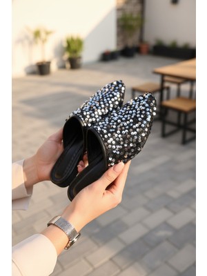 Kadın Günlük Terlik Çeyiz Bohça Gelin Ev Misafir Dışarı Terliği