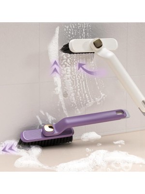 NW NessiWorld Döner Başlıklı Temizlik Fırçası Cımbızlı