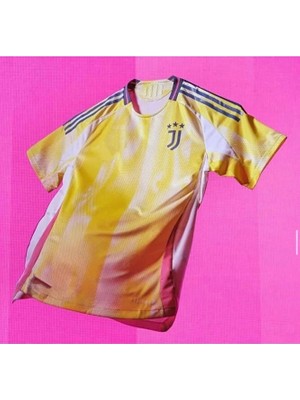 Portego J.u.v.e.n.t.u.s 2024/25 Yeni Sezon Isimsiz Deplasman Forması (Yellow)