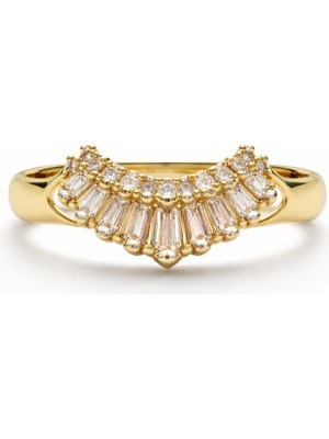 Venüs Design Çelik Taşlı Yüzük (Ayarlanabilirdir)