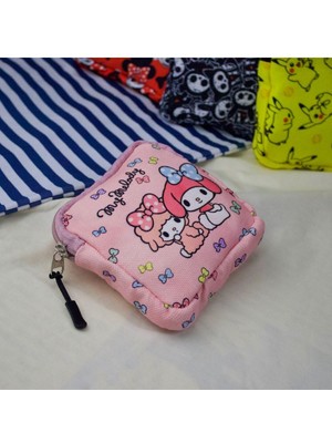 Özgürce Pembe Anime Fantasy Magic Melody Makyaj Çantası, Şirin ve Fonksiyonel