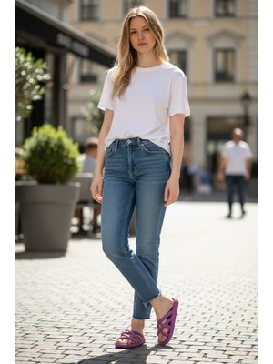 Pearnight Gezer Kaydırmaz Kadın Terliği 1 Beden Büyük  Terciğ Edin